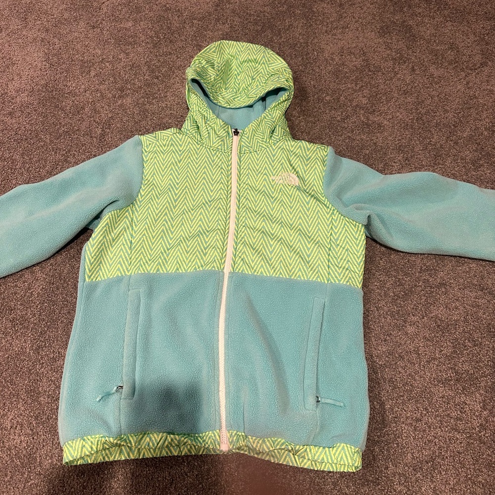 Girls The North Face Zip Up Jacket